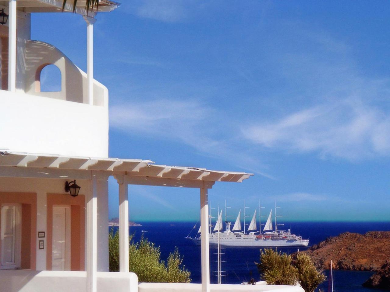 Porto Scoutari Romantic Hotel 스칼라 외부 사진